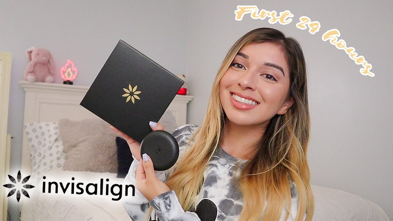 I GOT INVISALIGN! | first 24 hours with invisalign + 1 week update
