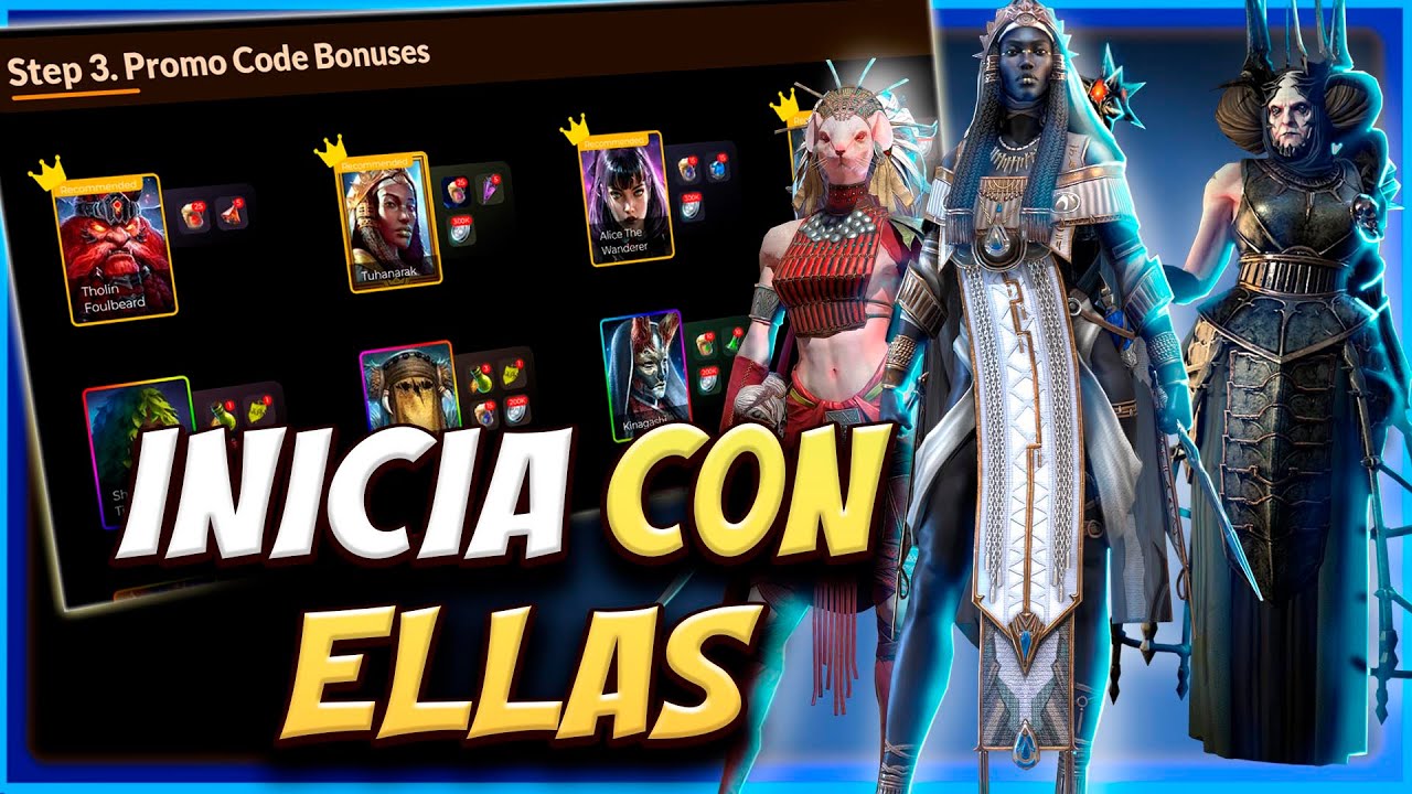 Generador de links y códigos promocionales Raid Shadow Legends 🤯 Un Legendario y 2 épicos GRATIS!