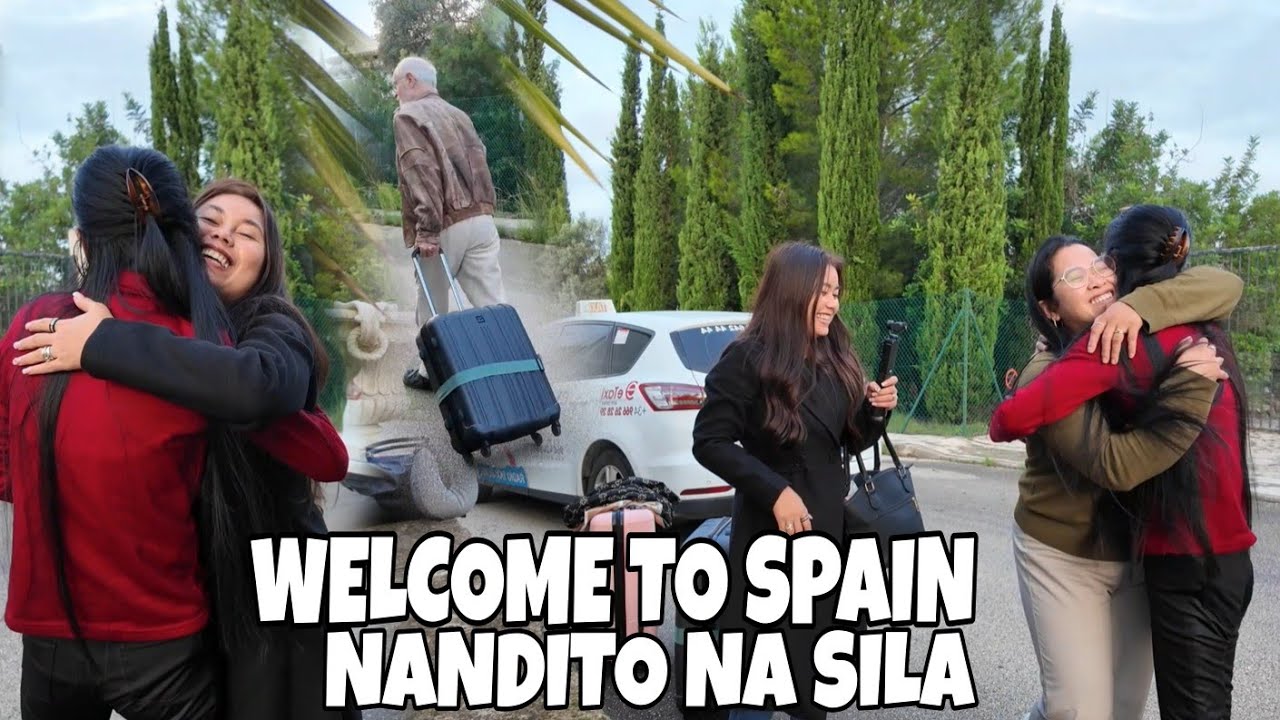 WELCOME TO SPAIN | Manelyn and Ginessa | Life In Spain | Annie Skyum