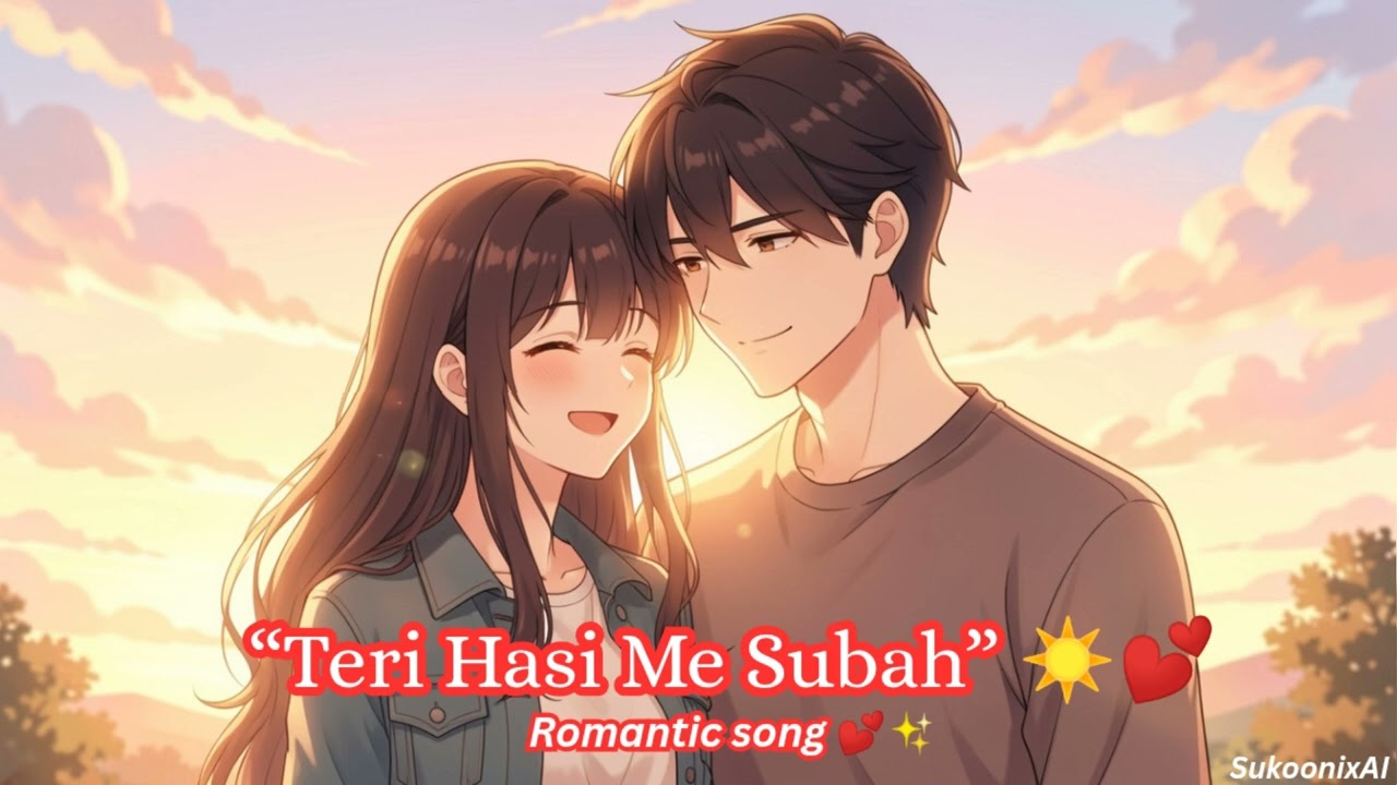 Teri Hasi Me Subah | Beautiful AI Romantic Song 💖 | Romantic Song | Love Song 