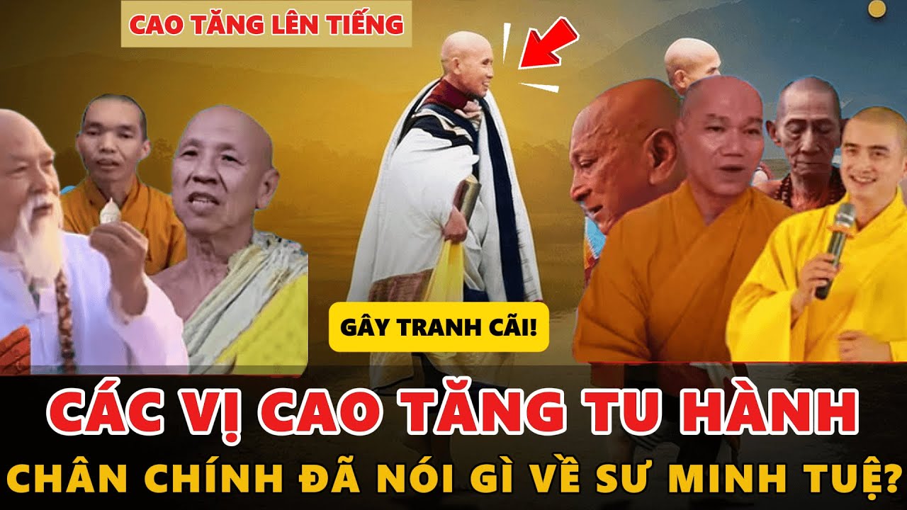 KHÔNG NGỜ TỚI! Các Vị Cao Tăng Tu Hành Chân Chính ĐÃ NÓI GÌ VỀ Sư Minh Tuệ?