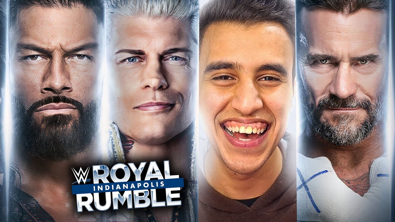 لعبت مبارايات عرض رويال رامبل 2025 فى WWE2K24 ؟ 🔥😨