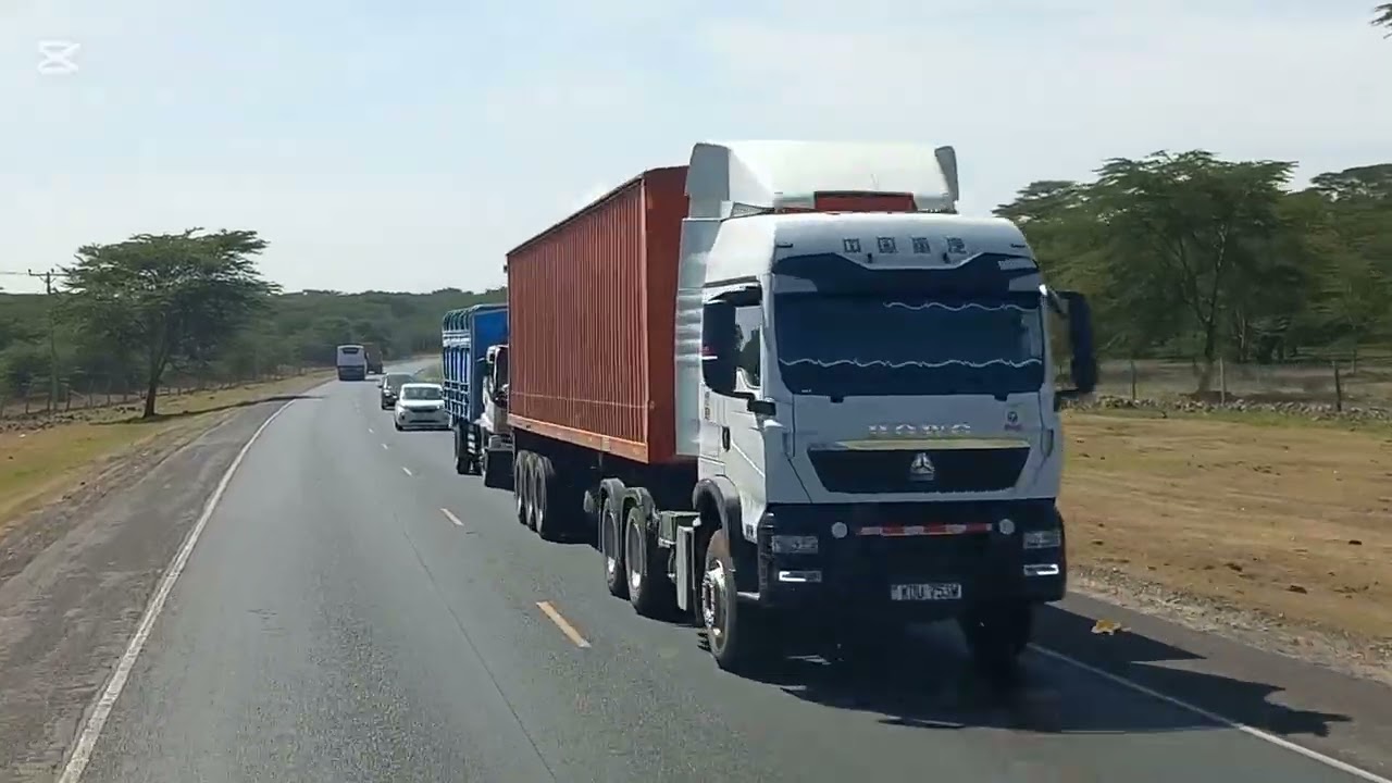 A road experience from Gilgil to Naivasha town on a track 