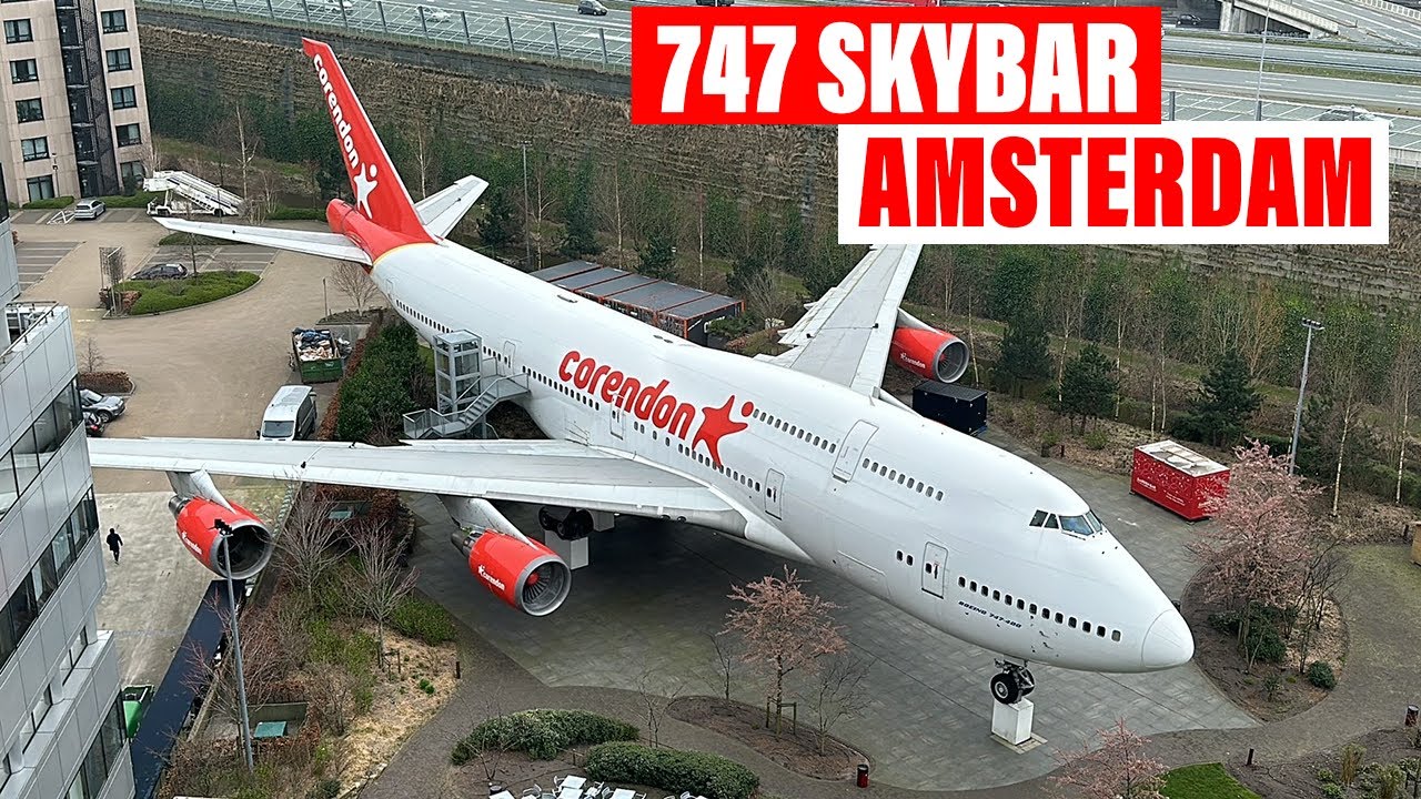 A Hotel With A Boeing 747 And Movie Theater On Property - Corendon Amsterdam Schiphol Airport