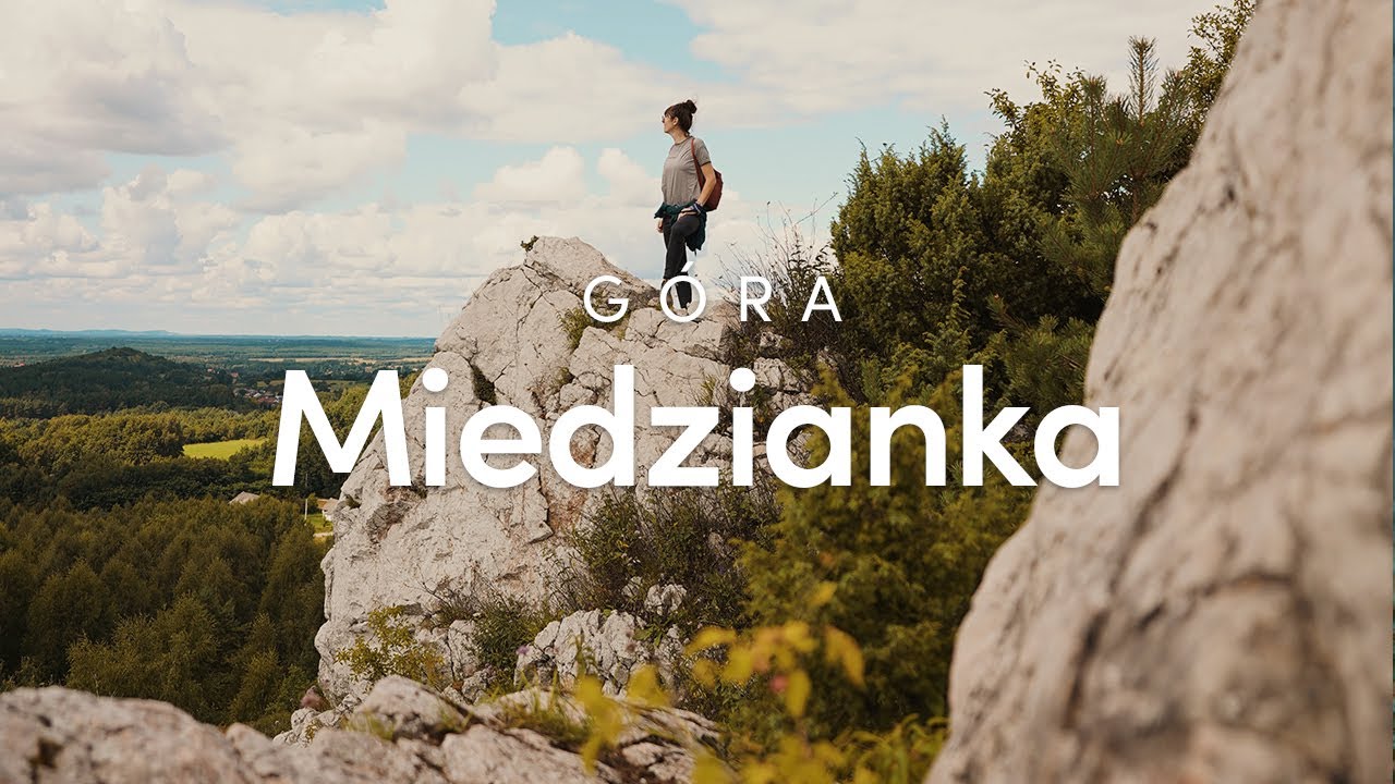 Świętokrzyska góra nad dawną kopalnią miedzi