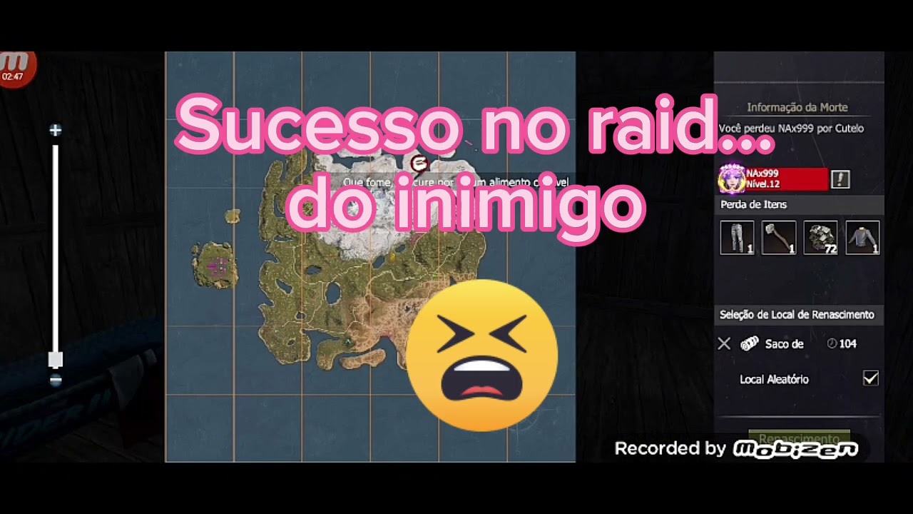 Registros de uma jogadora que não aguenta um confronto 😅
