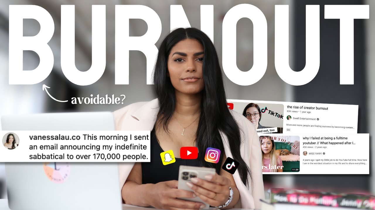 How to NOT BURN OUT as a Content Creator