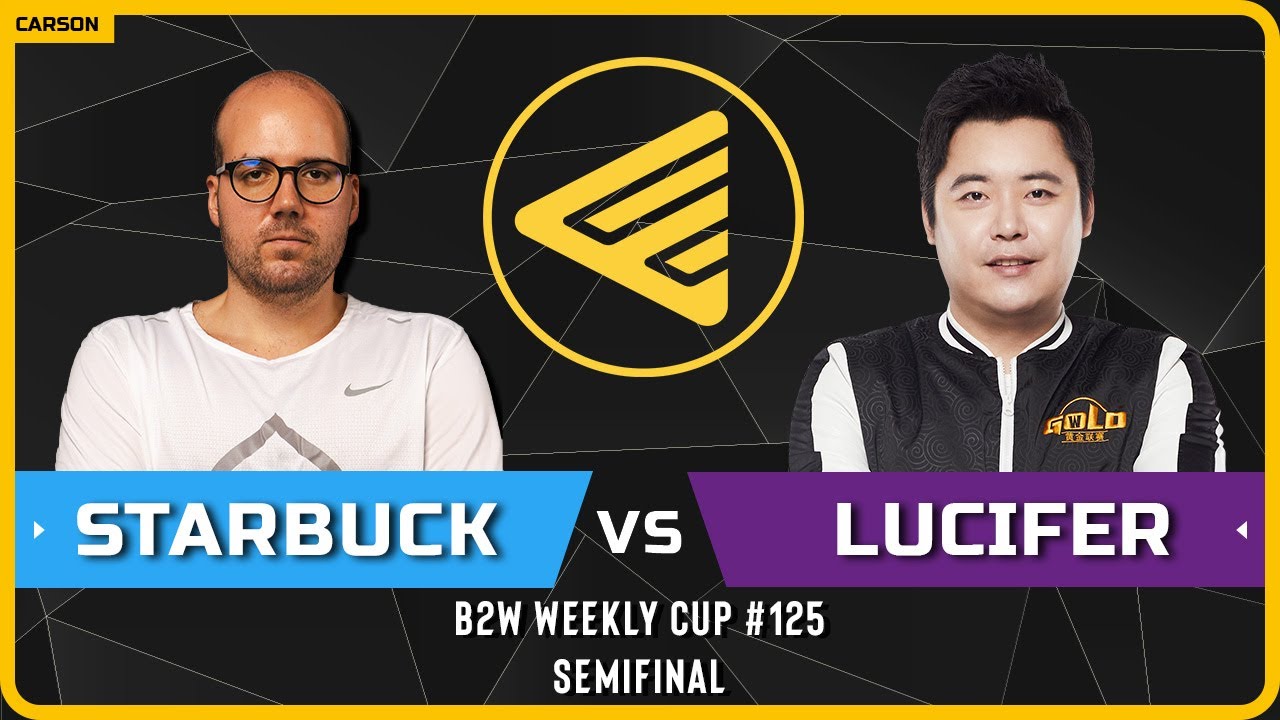 WC3 - [HU] Starbuck vs Lucifer [UD] - Semifinal - B2W Weekly Cup #125