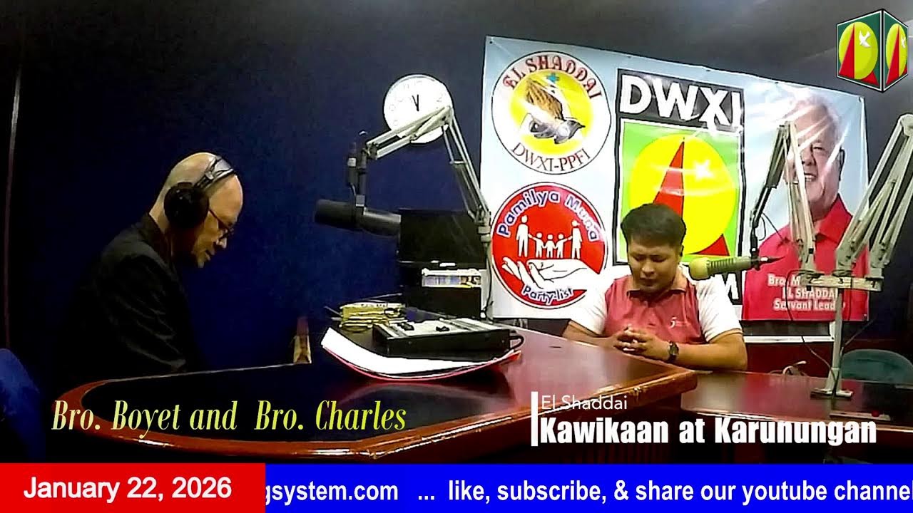 DWXI 1314 AM Live Streaming I Thursday (January 22, 2026) #kawikaanatkarunungan