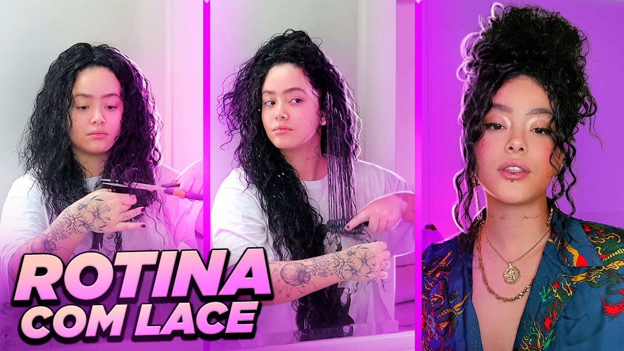 LAVANDO, FINALIZANDO e CORTANDO minha PERUCA