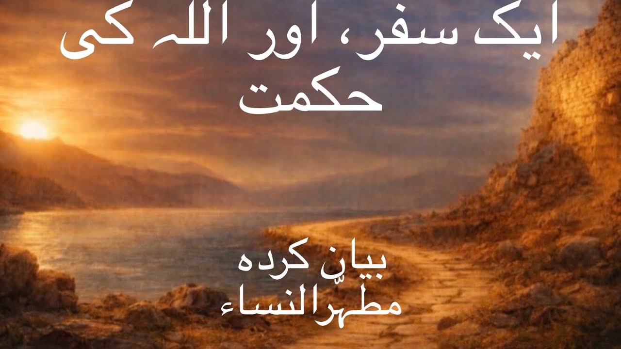  ایک سفر، اور اللہ کی حکمت