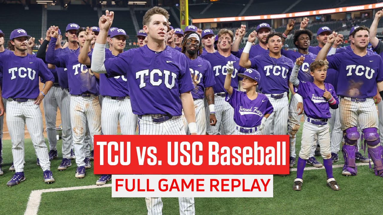 TCU Baseball vs USC Full Game Replay | 2024 Kubota College Baseball Series