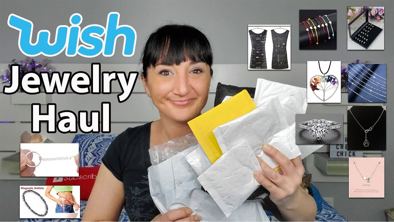 Testing Out A WISH Jewelry Haul #4