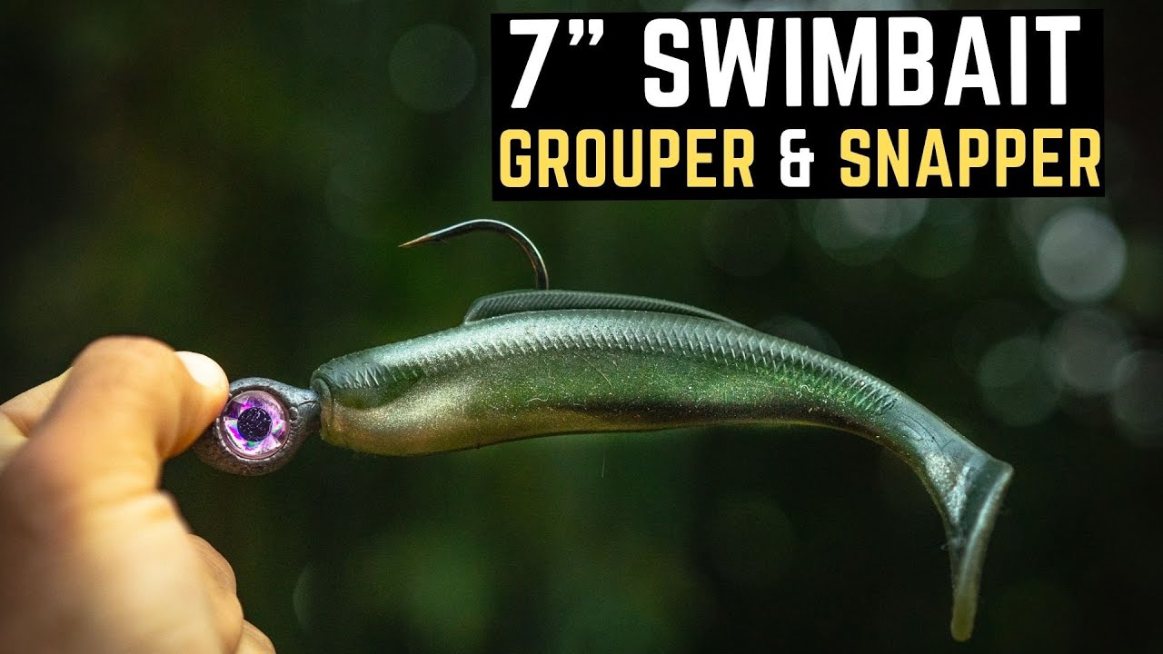 Fishing BIG Lures for Snapper and Grouper Under Bridges