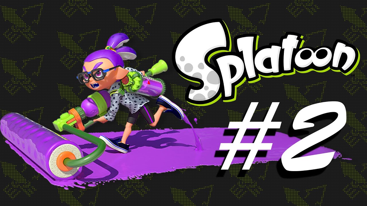 Splatoon (Wii U) - Gameplay #2 - I was on FIRE! Splat Streak!