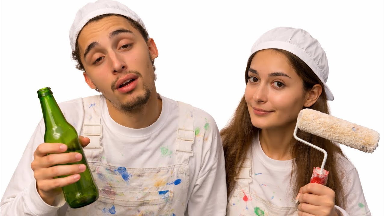 PAINT YOUR PARTNER WHILE DRUNK CHALLENGE!!! WINNER GETS 1000$!