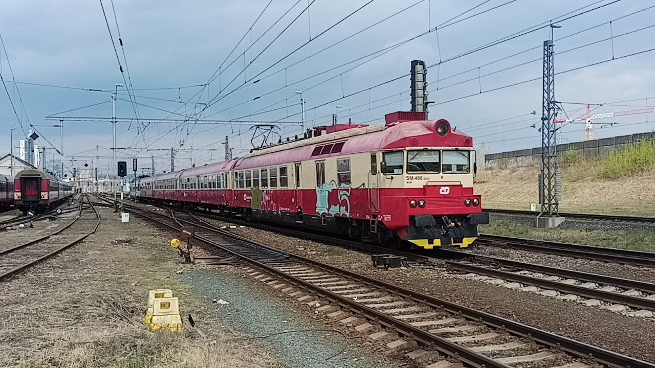 Vlaky Brno Horní Heršpice 15.4.2022