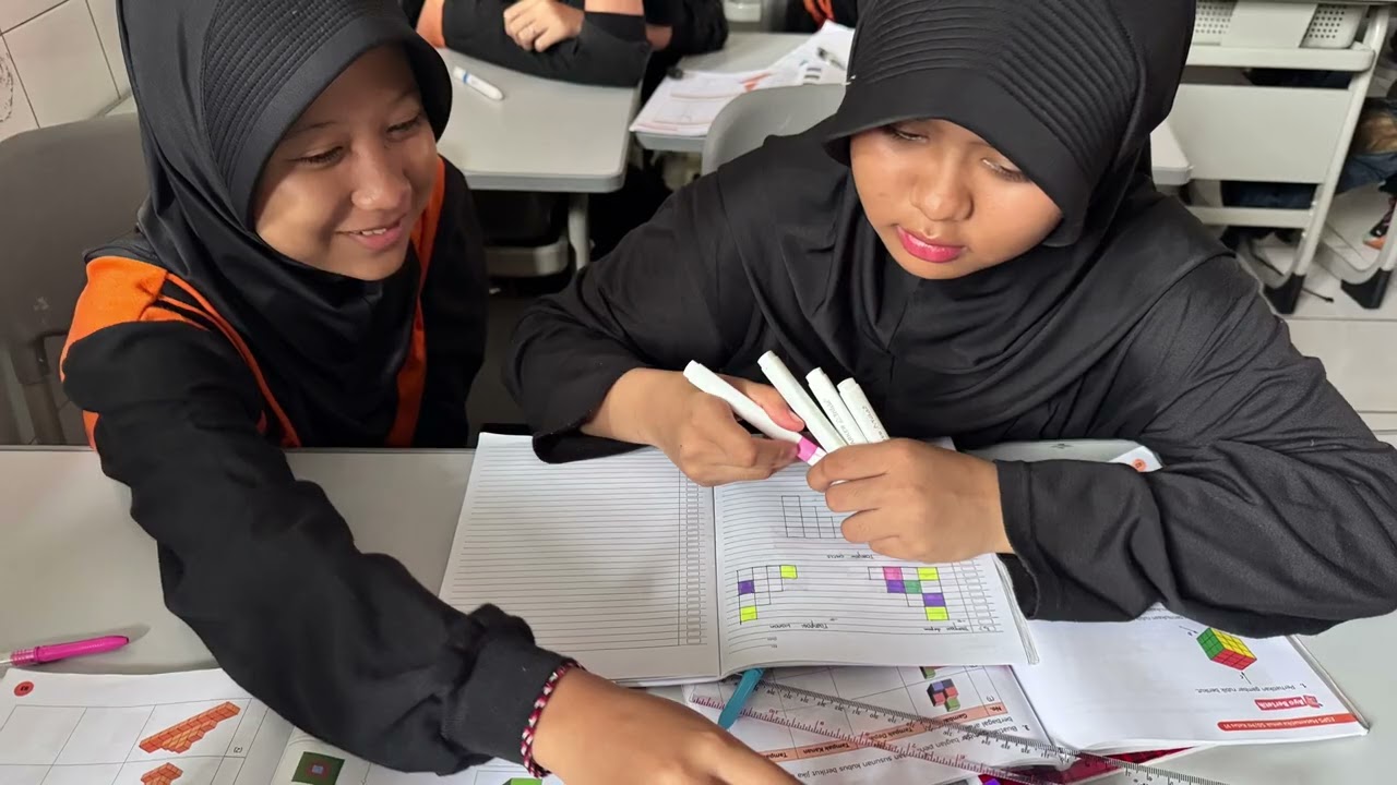 Visualisasi Spasial dengan blok 2cm
