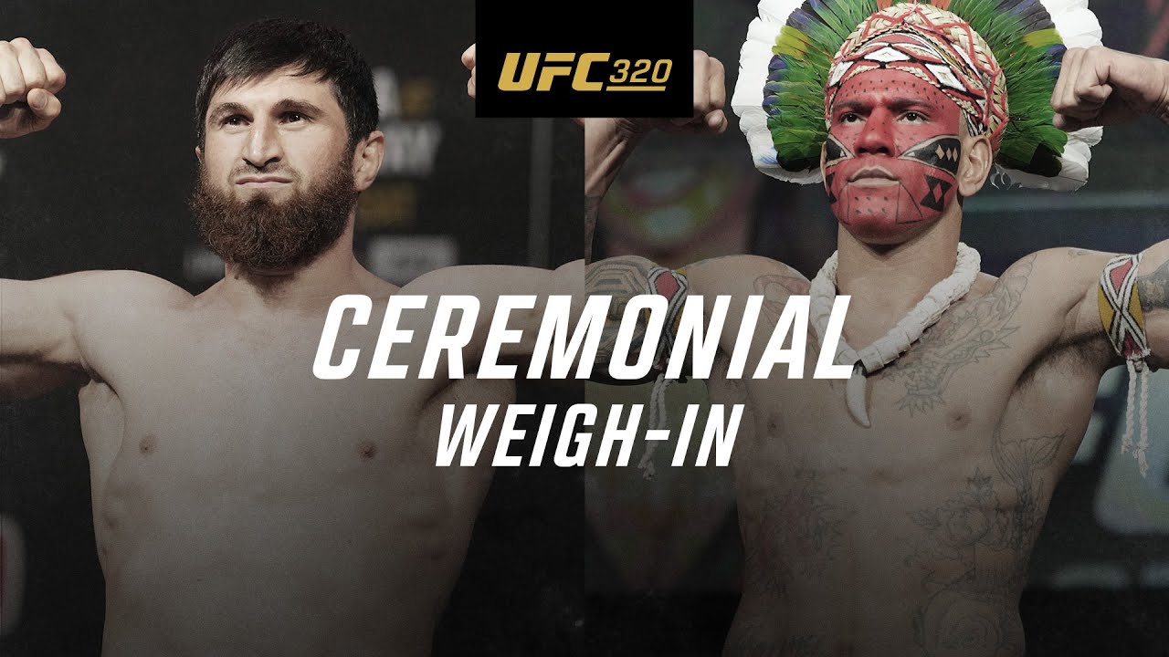 UFC 320: Торжественное взвешивание