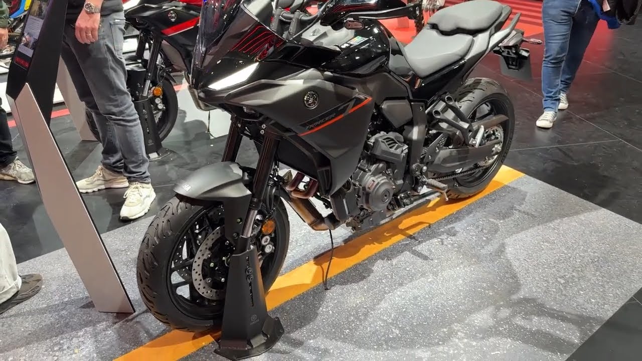 2026 Yamaha Tracer 7 Y-AMT Walkaround | EICMA 2025 First Look - The Ultimate Auto Sport Tourer