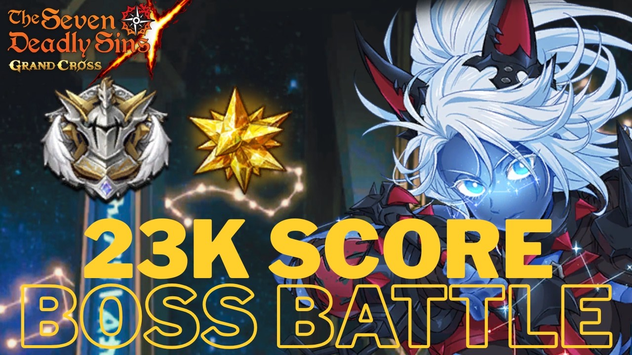 23k Score LEGEND BOSS BATTLE ROXY | Seven Deadly Sins: Grand Cross