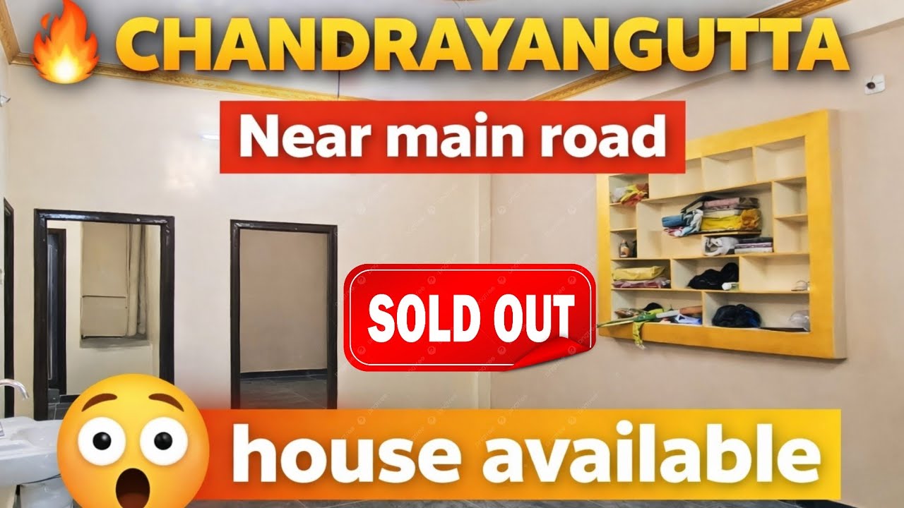 Hyderabad 🔥 CHANDRAYANGUTTA Near To Main Road 😲 3bhk portion available 