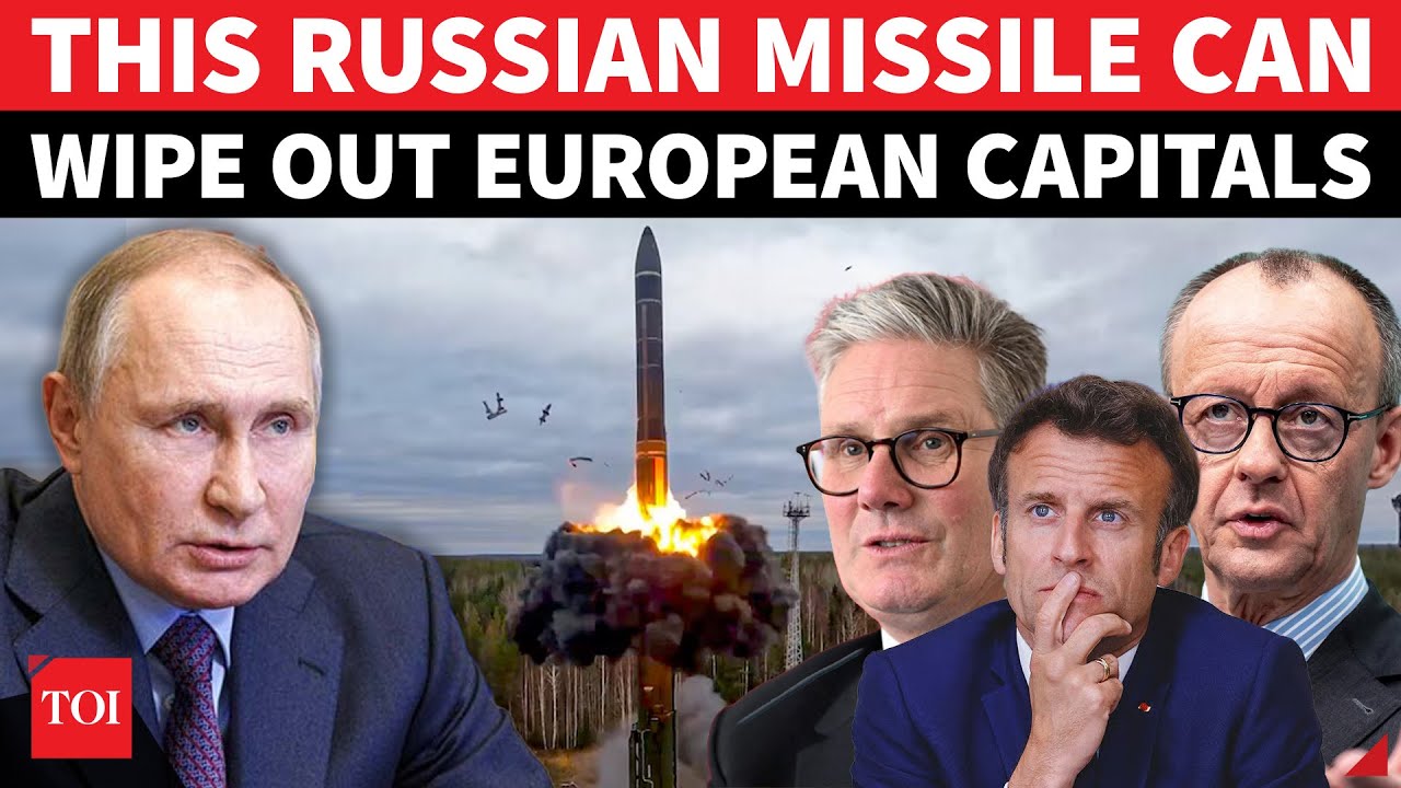 Putin Unleashes Missile That Can 'WIPE OUT' London, Paris, Berlin In 11 Mins | WATCH