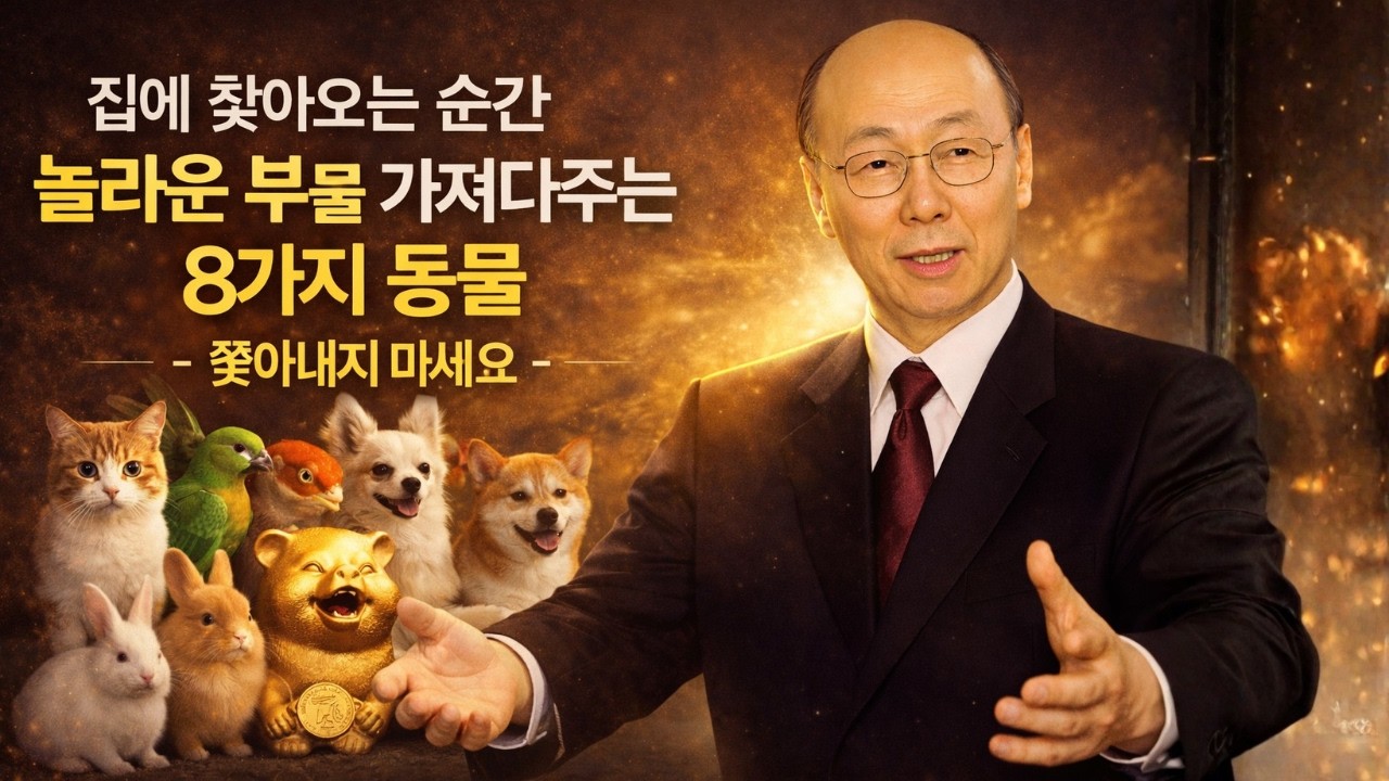 집에 찾아오는 순간 놀라운 부를 가져다주는 8가지 동물 - 쫓아내지 마세요 - 조연기