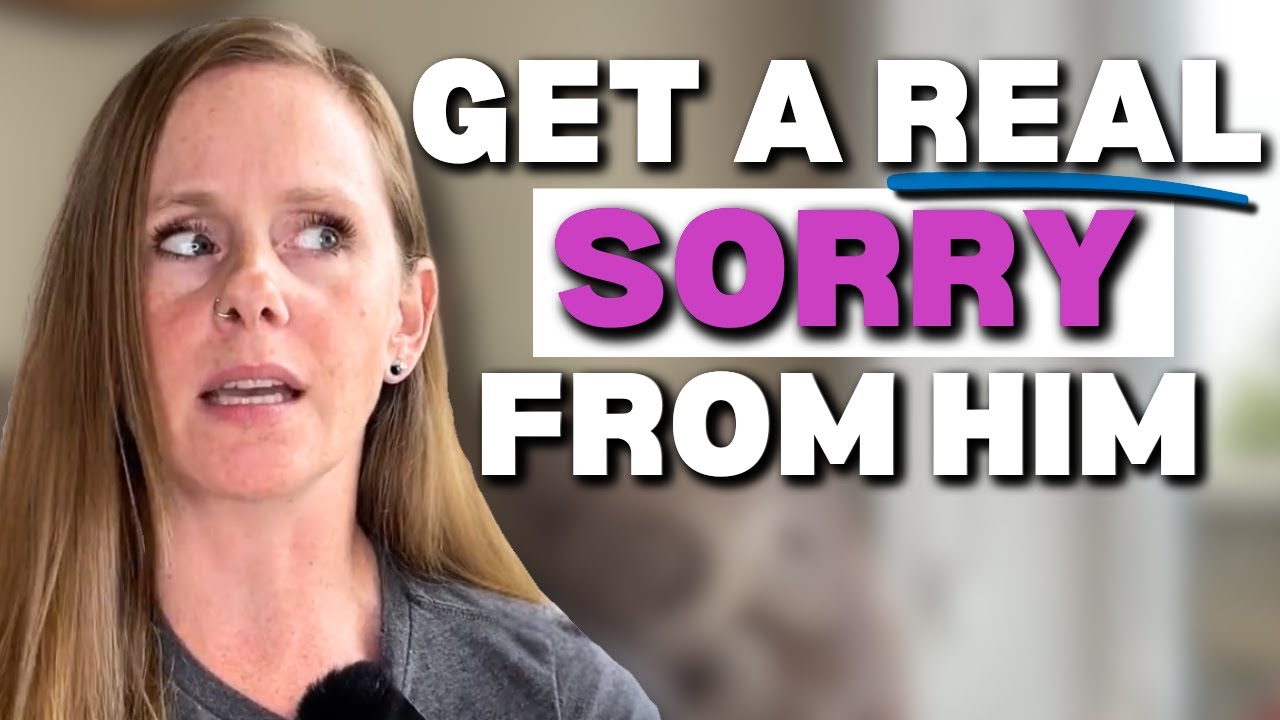 How to get your husband to apologize (even if he never has!)