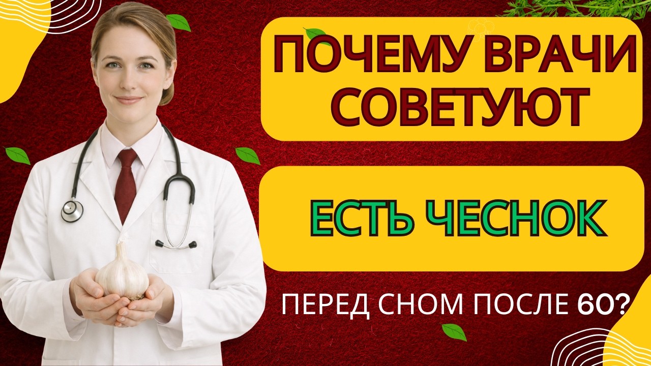 Чеснок перед сном: простая поддержка мочевого пузыря |Здоровье пожилых людей