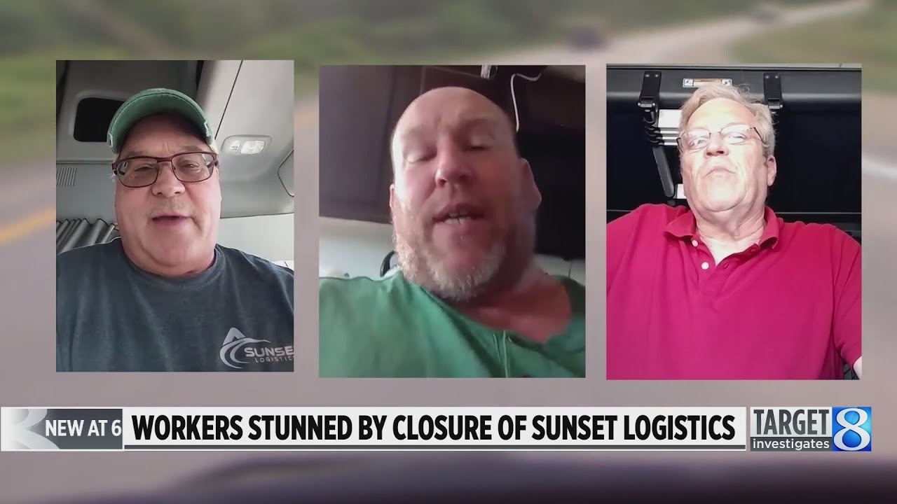Workers stunned by closure of Sunset logistics