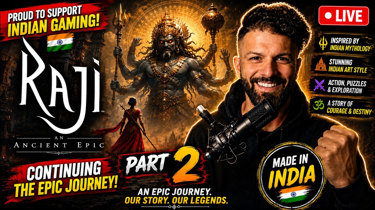 RAJI: An Ancient Epic LIVE PART 2 I Proudly Made in India 🇮🇳 | First Playthrough Hindi