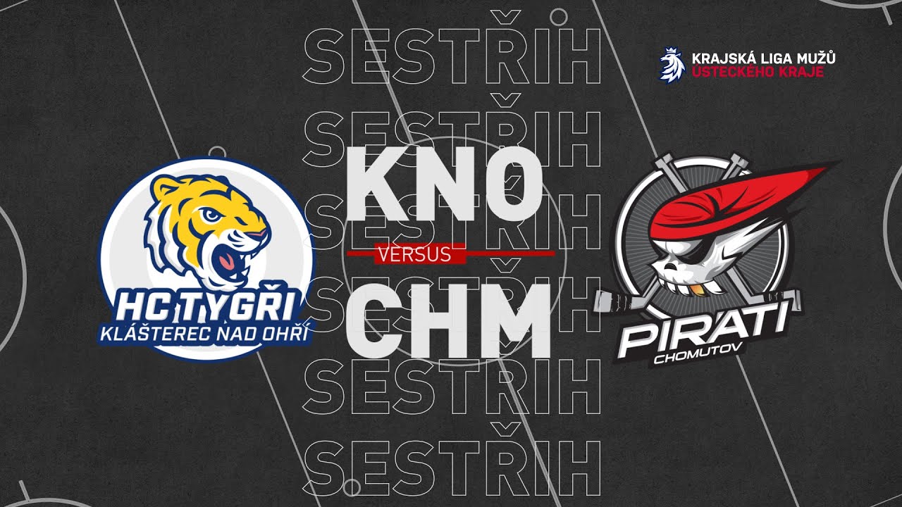 SESTŘIH: HC Tygři Klášterec nad Ohří vs Piráti Chomutov 4:10