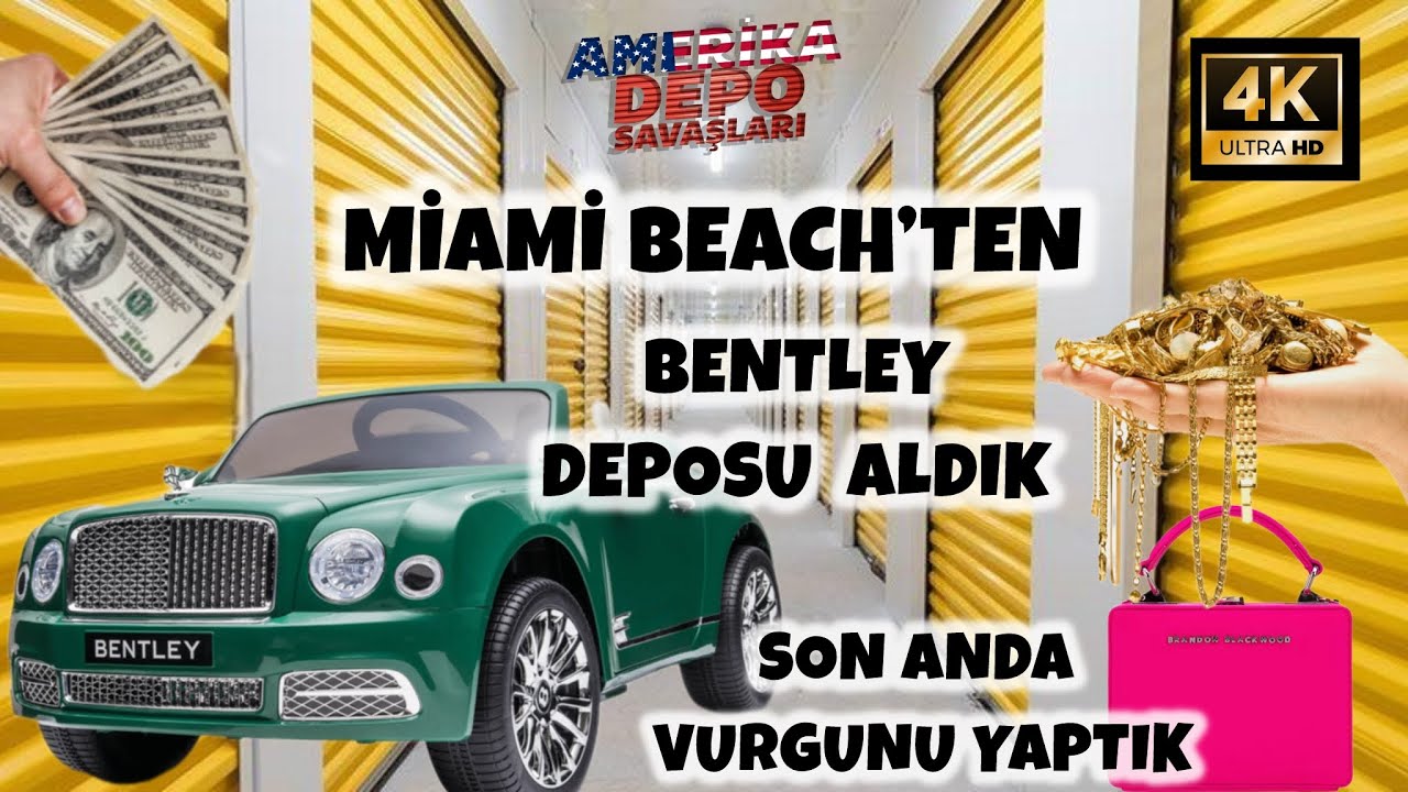 BENTLEYİ GÖRÜNCE DEPOYU ALDIK / SON ANDA YAKALADIK ..!!