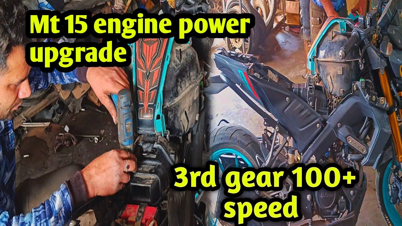 Mt 15 Speed Increase 💀|| Mt 15 Engine Power Upgrade ☠️|| Mt 15 modification #bikerider #exploreindia
