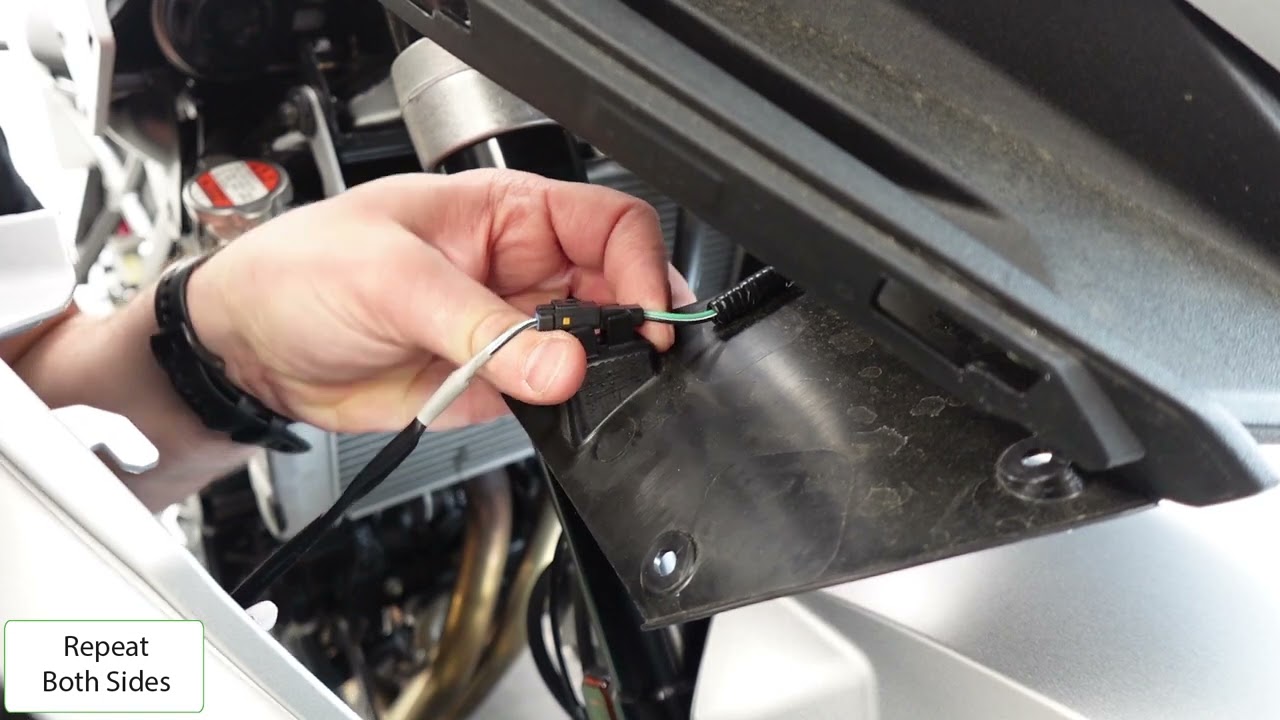 Evotech Performance Crash Protectors 2024 Suzuki GSX-8R Installation Instructions.