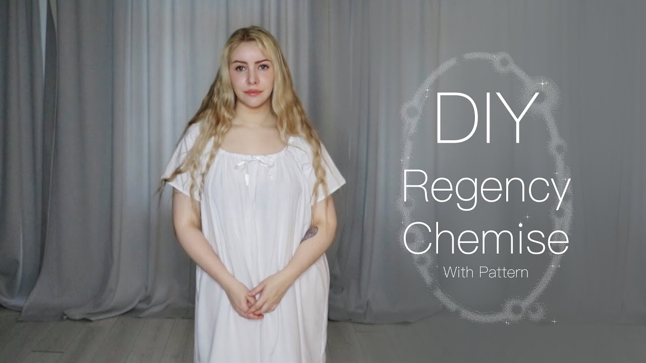 DIY Regency Chemise - Bridgerton Undergarments - 18th Century Shift