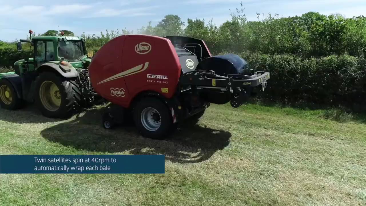 Vicon FastBale &ndash; Wrapping Speed