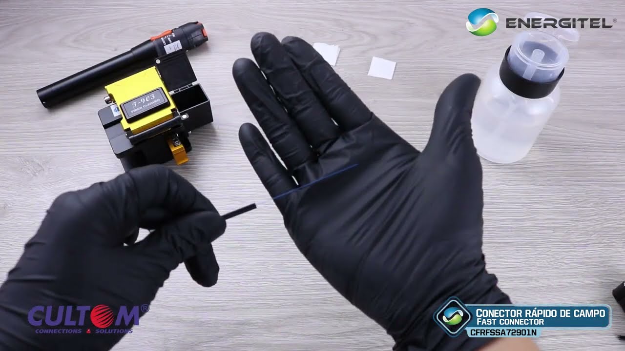 Instructivo de ensamble del Conector r&aacute;pido de campo CULTOM (Fast Connector) CFRFSSA72901N.