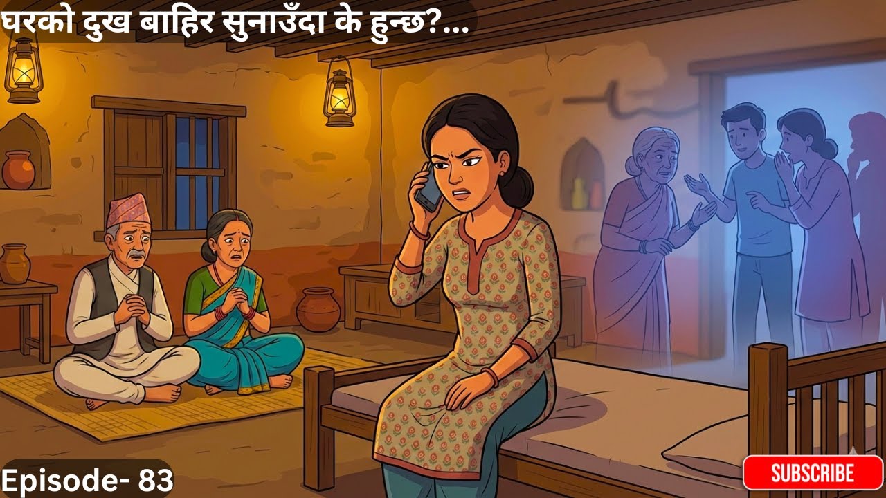 घरको दुख बाहिर सुनाउँदा के हुन्छ?...-Episode- 83 #nepalistorytelling #folkstories #folktales #story