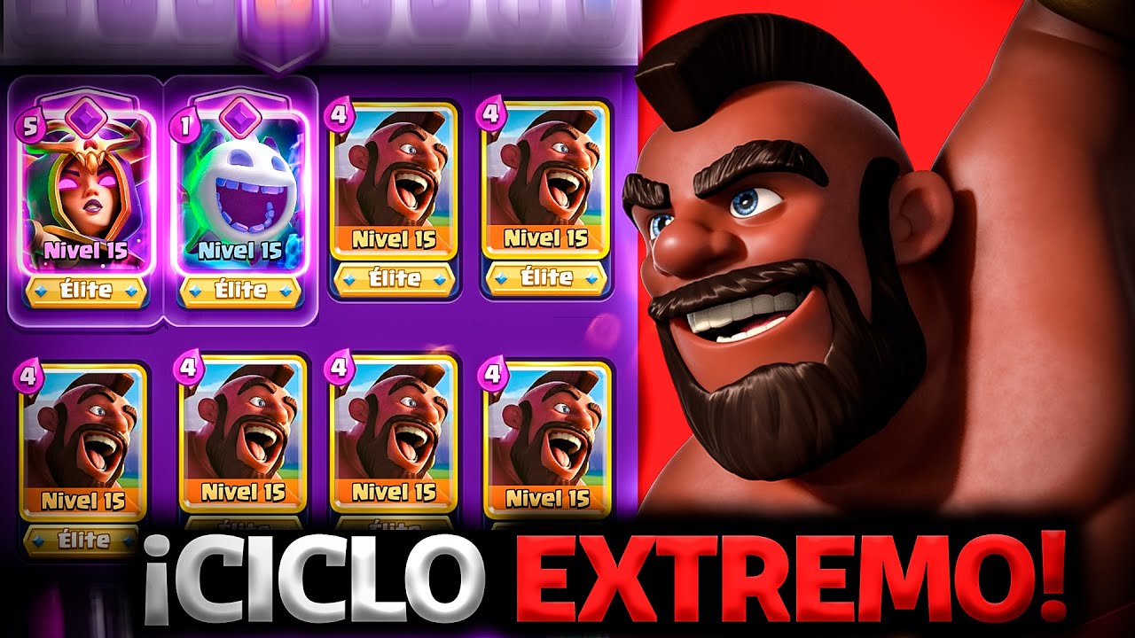 🧨EL CICLADO MÁS RÁPIDO de MONTAPUERCOS!!! *MAZO ANTI-META* Clash Royale - YoSoyRick