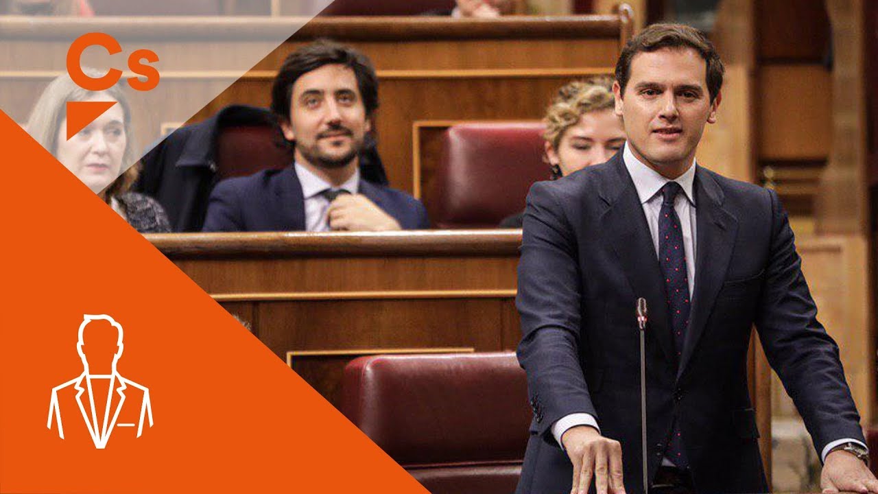 Albert Rivera. Pregunta al Presidente del Gobierno