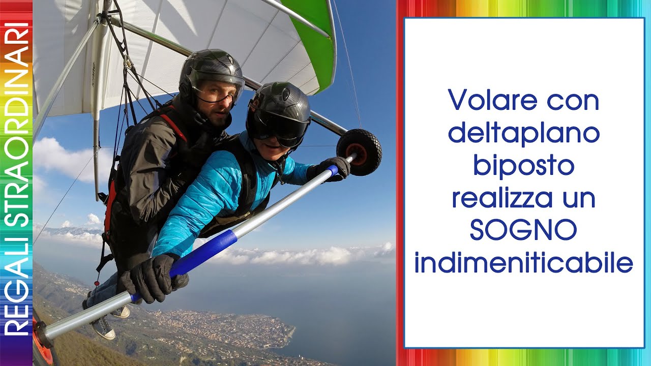 Volo in biposto con deltaplano è facile per tutti
