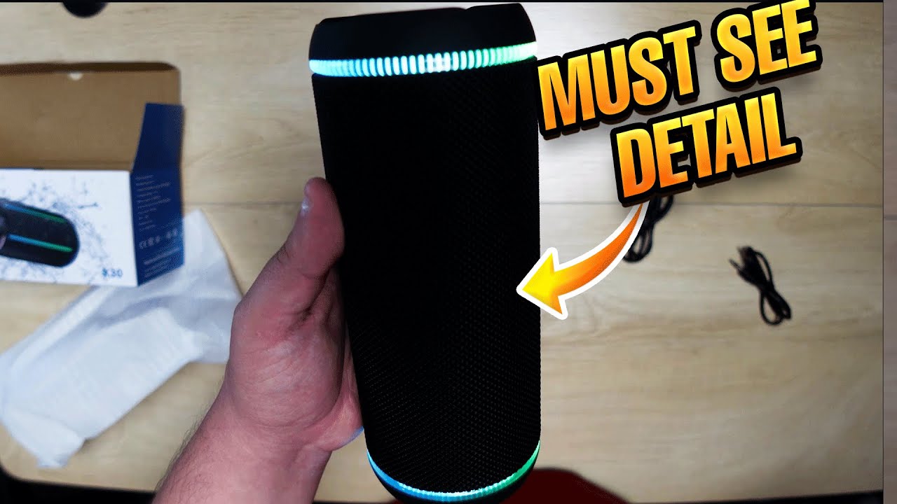 Bluetooth-колонка Ortizan X30, погруженная в воду — распаковка и обзор