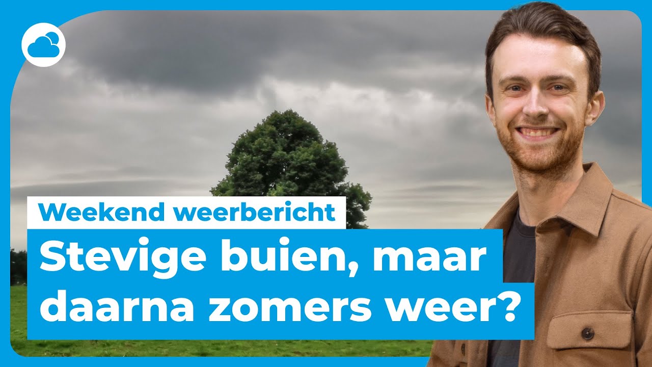 Weekend weerbericht: eerst buien, maar droog weer komt eraan!