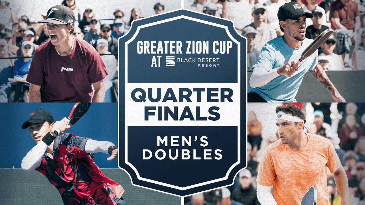 Patriquin/Alshon vs Vich/Devilliers at the Greater Zion Cup at the Black Desert Resort