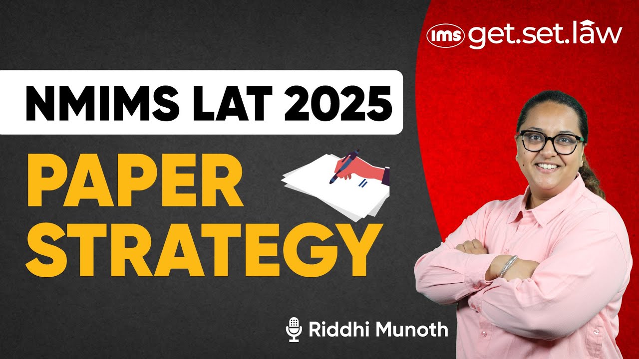 NMIMS LAT 2025 Strategy | How to crack NMIMS LAT Exam 2025 | Riddhi Munoth