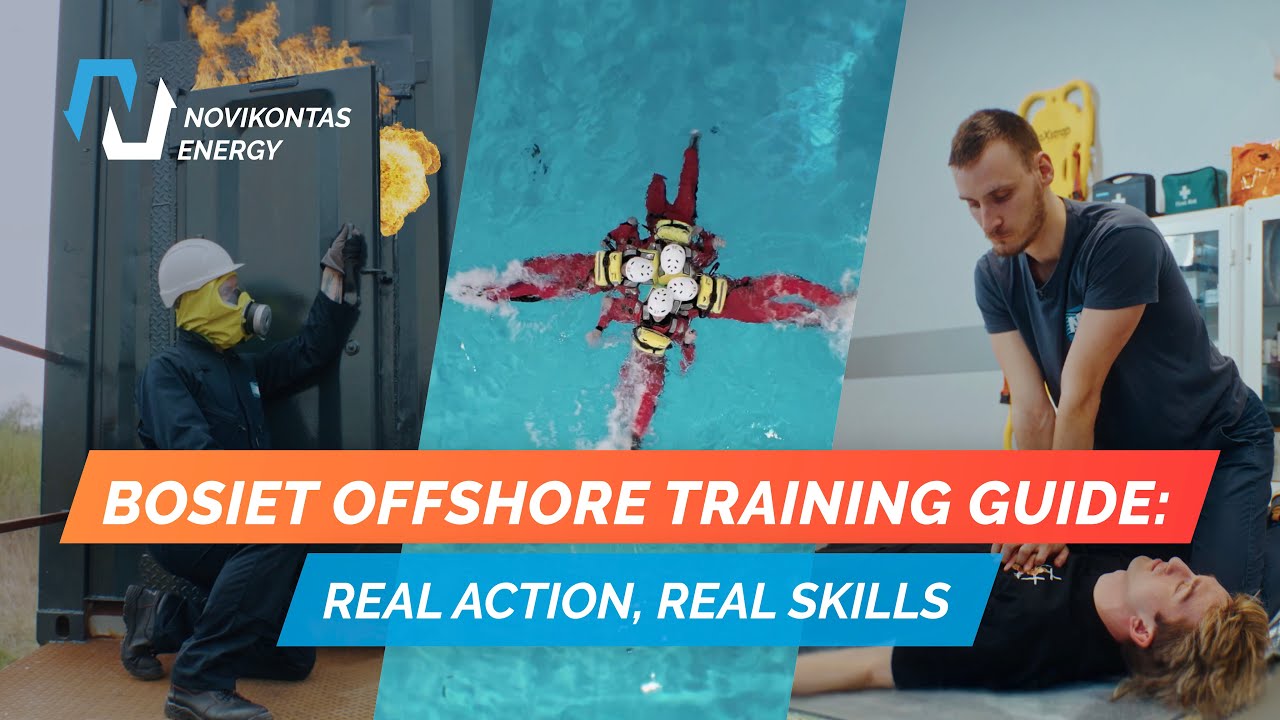 Inside BOSIET Offshore Training (Fire, Water, First Aid & Rescue)