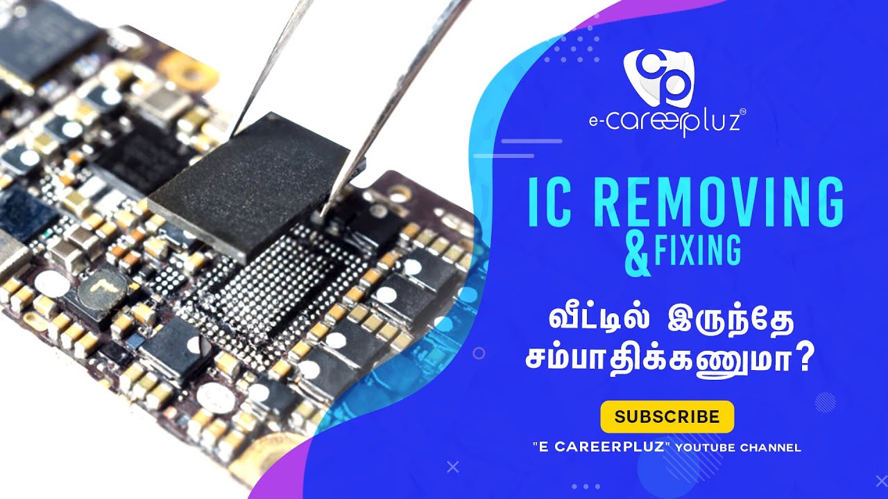 Mobile Phone IC Removing and Fixing