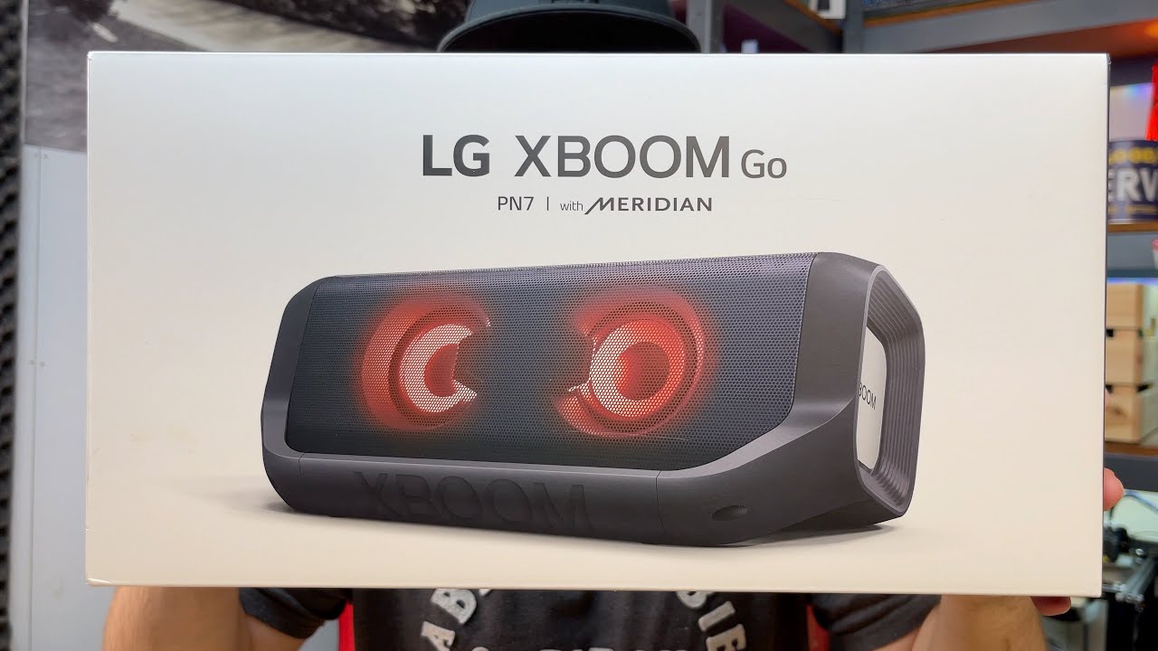 LG XBOOM Go PN7 Bluetooth Lautsprecher mit Meridian Sound